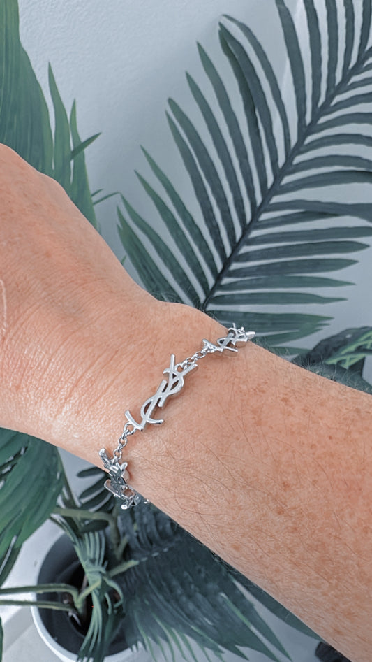 Y SILVER BRACELET